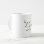 I Serve Koffiemok (Voorkant links)