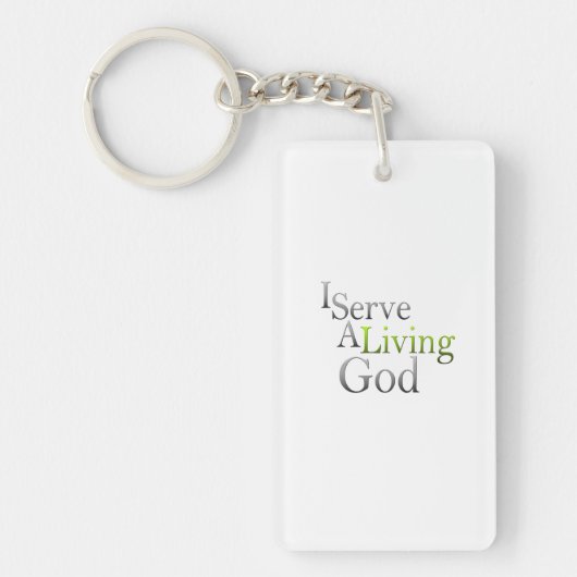 I Serve Sleutelhanger (Voorkant)