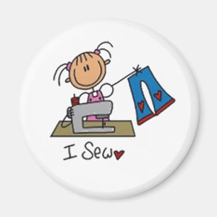 I Sew Stick Figuur Magneet