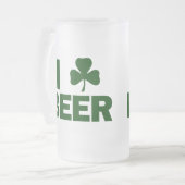 I Shamrock Beer Matglas Bierpul (Voorkant links)