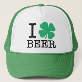 I Shamrock Beer Trucker Pet