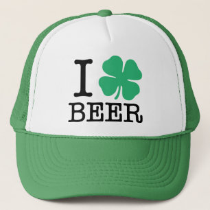 I Shamrock Beer Trucker Pet