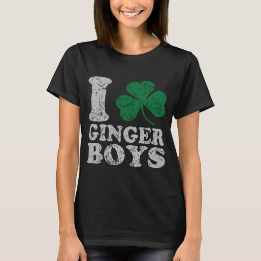 I Shamrock Ginger Boys T-shirt (Voorkant)
