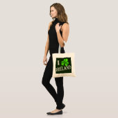 I Shamrock Ierland bij btcnt Tote Bag (Voorkant (model))
