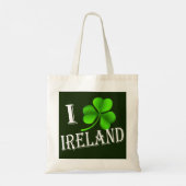 I Shamrock Ierland bij btcnt Tote Bag (Achterkant)