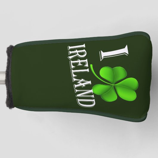 I Shamrock Ierland bij pcnt Golfheadcover (Voorkant)