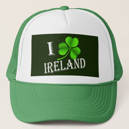I Shamrock Ierland bij thcnt Trucker Pet (Voorkant)