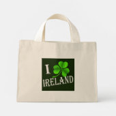 I Shamrock Ierland bij ttcnt Mini Tote Bag (Achterkant)