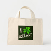 I Shamrock Ierland bij ttcnt Mini Tote Bag (Voorkant)