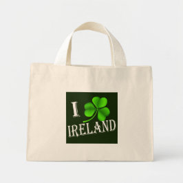 I Shamrock Ierland bij ttcnt Mini Tote Bag