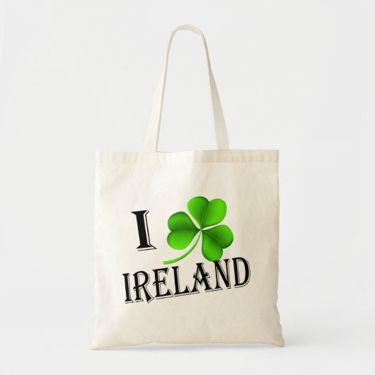 I Shamrock Ierland bk btcnt Tote Bag (Voorkant)