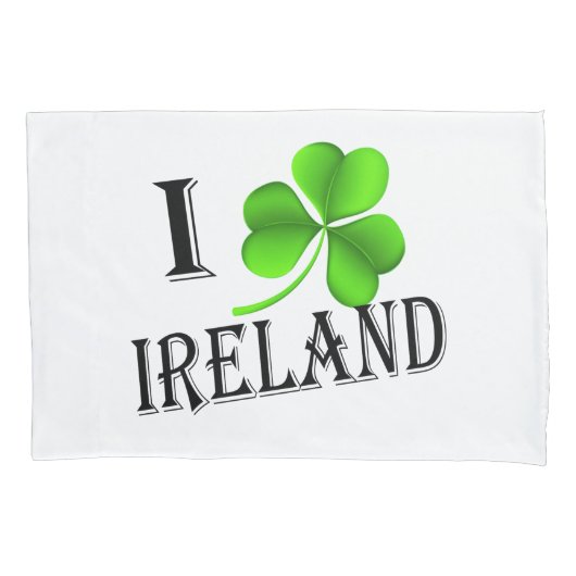 I Shamrock Ierland bk pcnt Kussensloop (Voorkant)