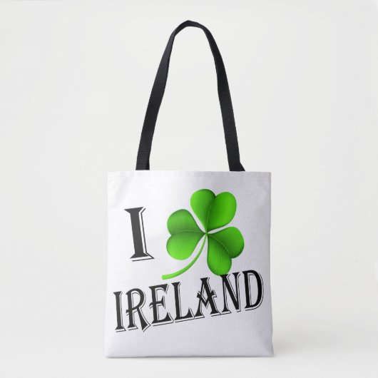 I Shamrock Ierland bk stcnt Tote Bag (Voorkant)