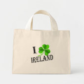 I Shamrock Ierland bk tcnt Mini Tote Bag (Voorkant)