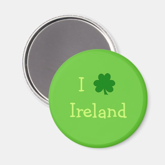 I Shamrock Ierland Magneet (Voorkant / Achterkant)