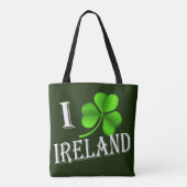 I Shamrock Ierland op stcNT Tote Bag (Achterkant)