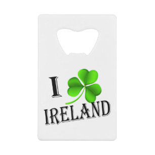 I Shamrock Ireland bk bocnt Creditkaart Flessenopener