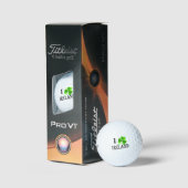I Shamrock Ireland bk tpv1 gbcn Golfballen (Verpakking)
