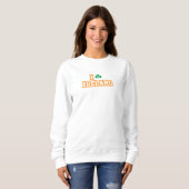 "I [SHAMROCK] IRELAND" Vrouwen Sweatshirt (Voorkant volledig)