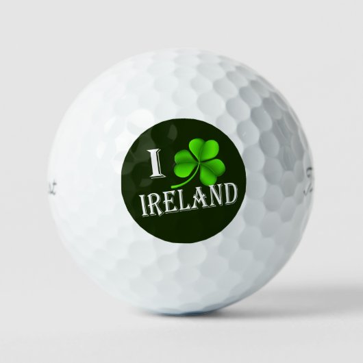 I Shamrock Ireland wt tpv1 gbcnt Golfballen (Voorkant)