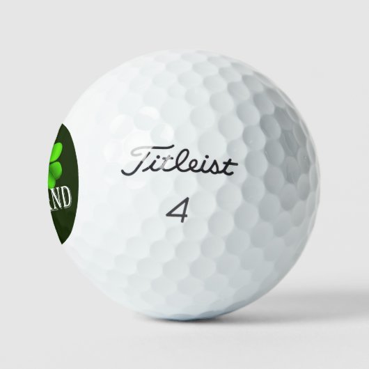 I Shamrock Ireland wt tpv1 gbcnt Golfballen (Logo)