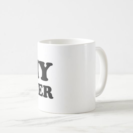 I (shamrock) Mijn Soldaat Koffiemok (Voorkant rechts)