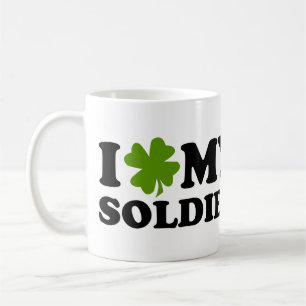 I (shamrock) Mijn Soldaat Koffiemok