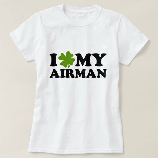 I (shamrock) My Airman T-shirt (Design voorkant)