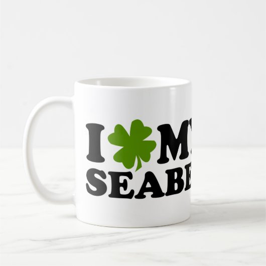 I (shamrock) My Seabee Koffiemok (Links)
