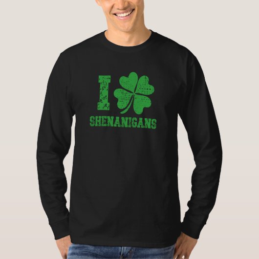 I Shamrock Shenanigans St Patricks Day  1 T-shirt (Voorkant)