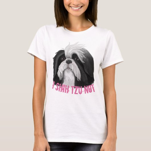 I Shih Tzu niet T-shirt (Voorkant)