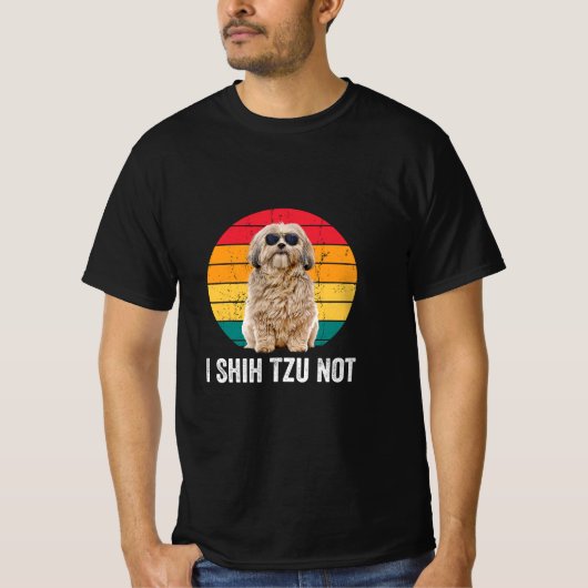 I Shih Tzu Not/Hondenliefhebber Shih Tzu T-shirt (Voorkant)