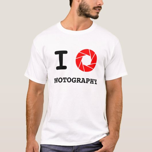 I Shirt voor hartfoto's (Voorkant)