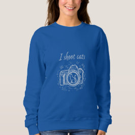 I Shoot Cats - Funny Cat Photography Trui
