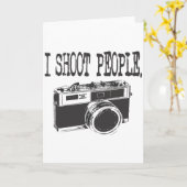 I Shoot People Kaart (Gele Bloem)
