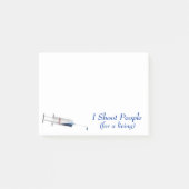 I Shoot People Nurse Humor Post-it® Notes (Voorkant)