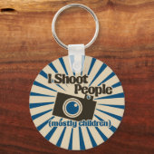I Shoot People Sleutelhanger (Voorkant)