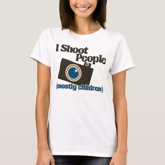 I Shoot People T-shirt (Voorkant)
