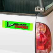 I SHOTGUN ZOMBIES BUMPERSTICKER (Op Truck)