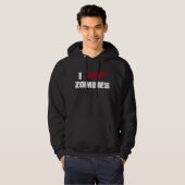 i shotgun zombies hoodie (Voorkant volledig)