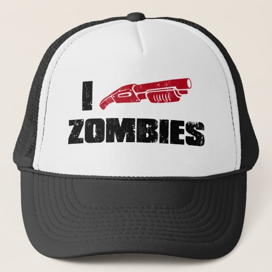i shotgun zombies trucker pet (Voorkant)