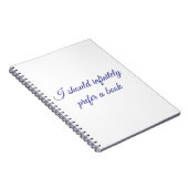 I should infinitely prefer a book  notitieboek (Rechterzijde)