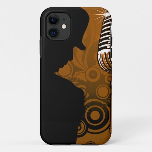 I Sing, Male_ Case-Mate iPhone Case (Achterkant)
