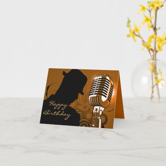 I Sing, Male_ Kaart (Gele Bloem)