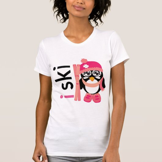 I Ski Penguin T-shirt (Voorkant)
