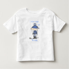 i skip naps voor skiën kinder shirts