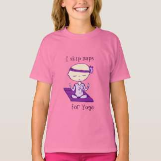 i skip naps voor yoga t-shirt