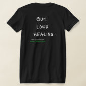 "I Slapped Ouiser Boudreaux" T-shirt – Spuitverf (Laag Achter)