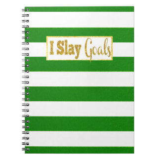 I Slay Goals notebook Notitieboek