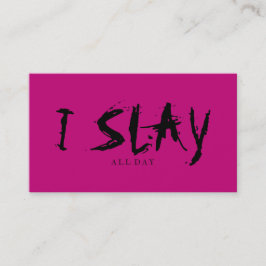 I Slay MAKEUP ARTIST/HAIR STYLIST visitekaartje